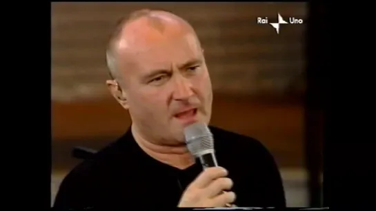 PHIL COLLINS - In The Air Tonight etc (Italian tv 2002)