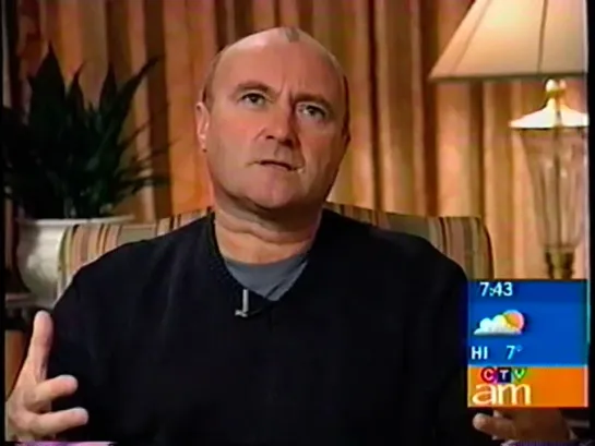 Phil Collins on Canada AM