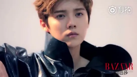 160718 Harpers Bazaar 《时尚芭莎》 Photoshoot Behind the Scenes (4) - Luhan