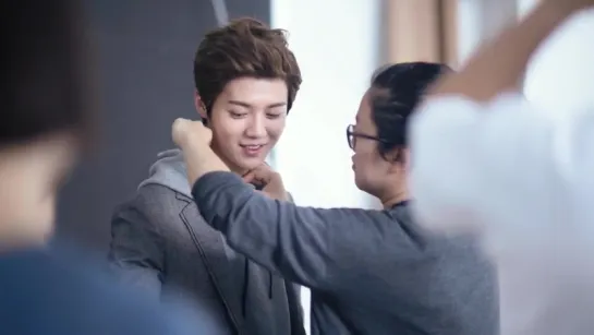 151202 《智族GQ》 Magazine Behind The Scene - Luhan  Jing Boran