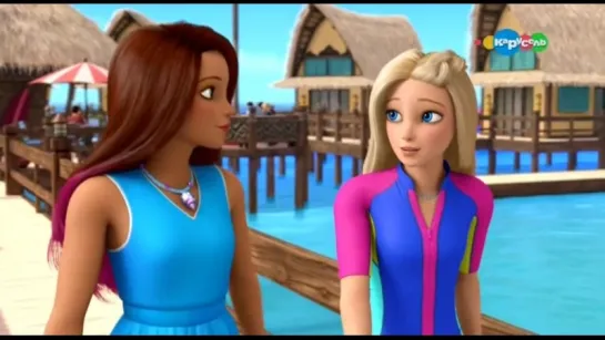 Барби и волшебные дельфины / Barbie: Dolphin Magic (2017) [Русский дубляж - Карусель]