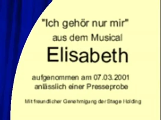 Elisabeth. Essen presseprobe 1