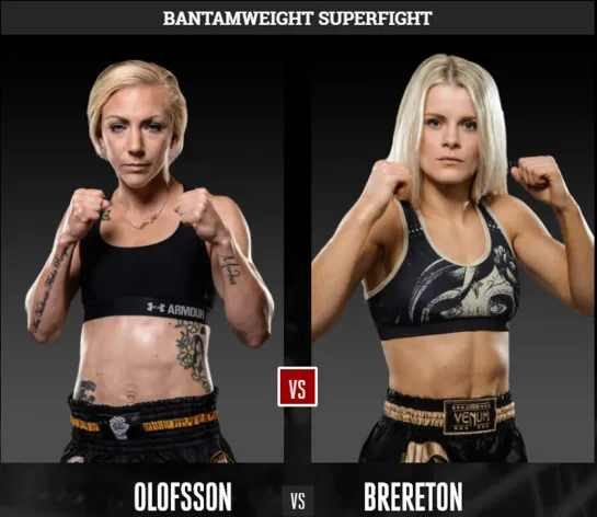 GLORY65 SUPERFIGHTS: Sofia Olofsson - Christi Brereton