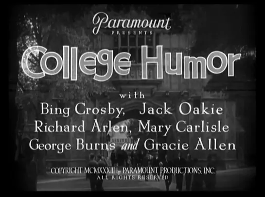 College Humor 1933 Bing Crosby in english eng