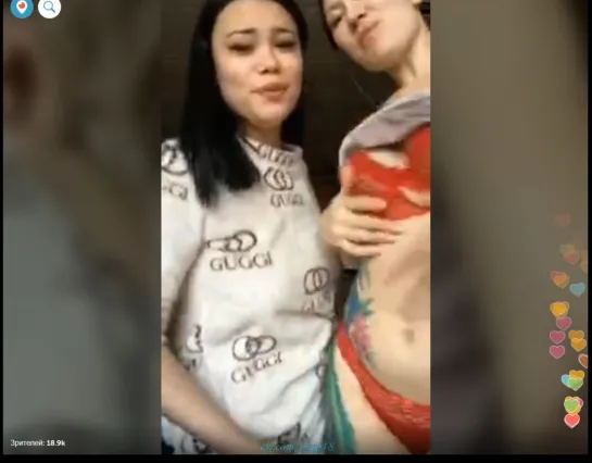 Сексуальные девушки задирают платья и показывают себя в белье. Periscope. Перископ