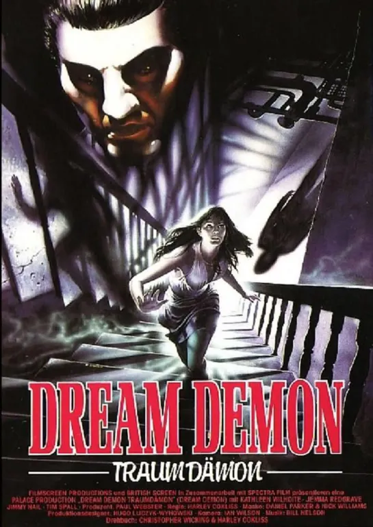 Демон снов Dream Demon 1988 rare horror vhs