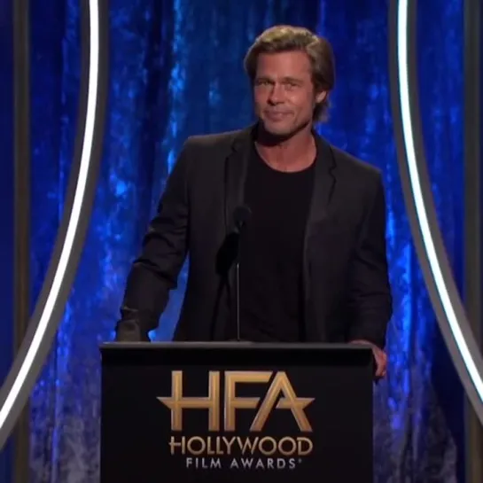 Brad Pitt on Hollywood Film Awards 2018