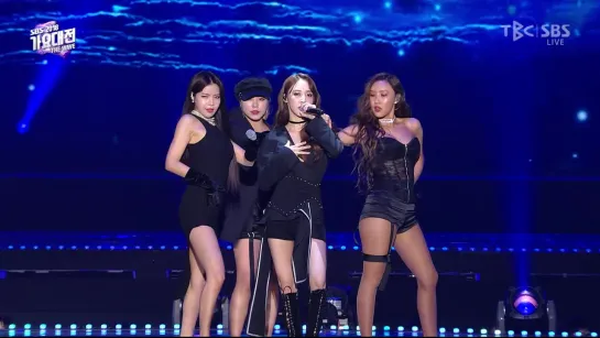 25.12.18 MAMAMOO - Starry Night & Wind Flower (SBS Gayo Daejun)