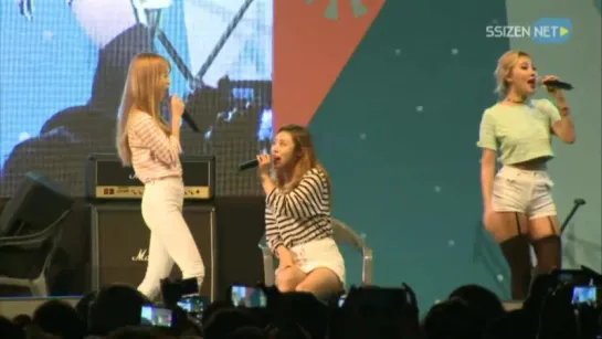 150930 MAMAMOO Mr.애매모호 @  Ssuper Festival