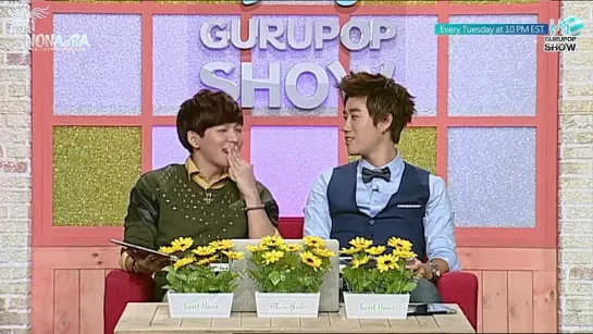 [рус] 11.09.12 GURUPOP Show EP4 - B.A.P часть 4