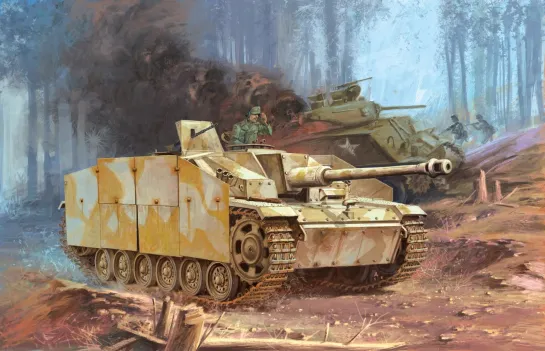 Немецкие танки 6 из 8. 6. Штурмовые орудия / Assault Guns: Stug-III & Stug-IV