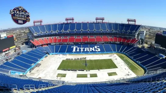 Таймлапс со стадиона Tennessee Titans