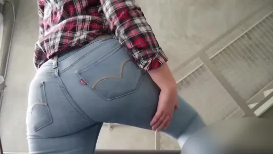 ass in jeans