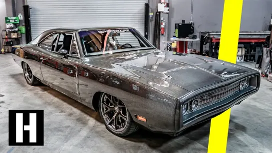 Hoonigan. Dodge Charger 1970 с цельнокарбоновым кузовом. 950-сильное углепластиковое сумасшествие! [BMIRussian]