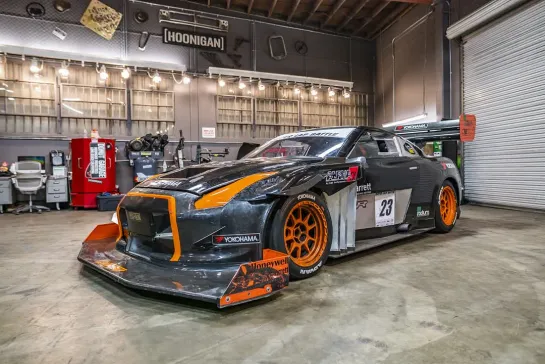 Hoonigan. 1200-сильный Nissan GT-R. Монстр тайм-аттака и подъема на холм [BMIRussian]