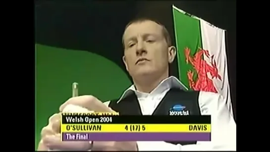 Ronnie OSullivan vs Steve Davis 2004 Welsh Open Final