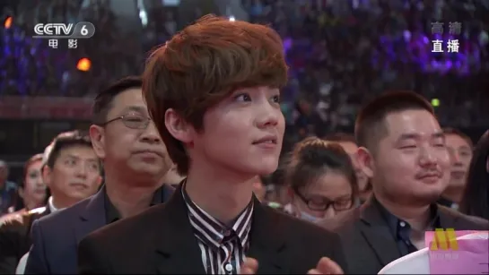 150509 Luhan Red Carpet + Award @ Beijing College Student Film Festival