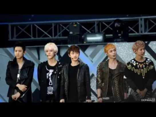 [FANCAM] 130511 Dream Concert EXO - Talking