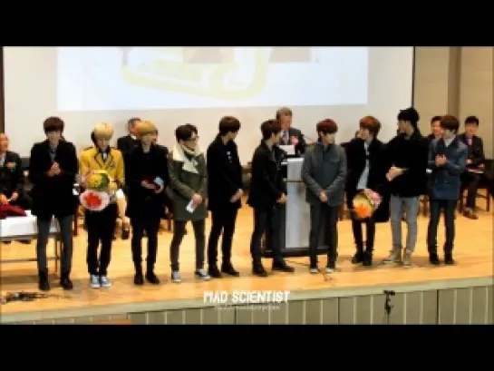 7/2/2013 EXO @ Sehun's Graduation Ceremony