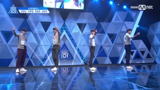 [PERF.] 170414 YG KPlus Boys – EP.2 Produce 101 @ Mnet Official