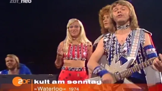 ABBA _ Waterloo (German TV) HQ