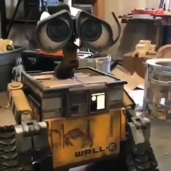 Wall-E сделали своими руками