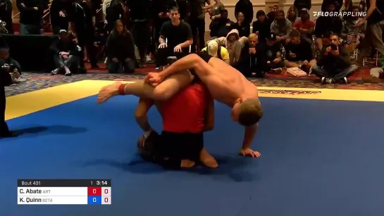 Cole Abate vs Kelly Quinn 1st ADCC North American Trial 2021