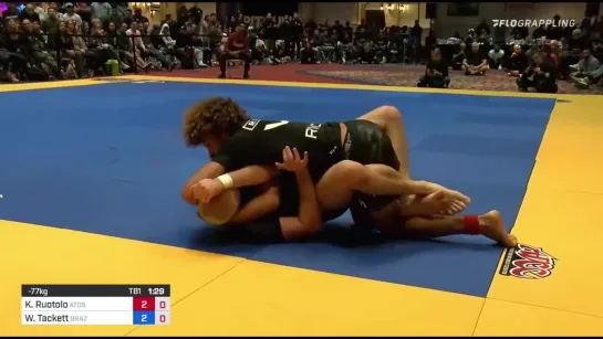 77 Final - William Tackett vs Kade Ruotolo - 1st ADCC North American Trial 2021