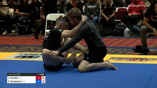 John Combs vs Ezekiel Brouhard 1st ADCC North American Trial 2021 #adccNA2021