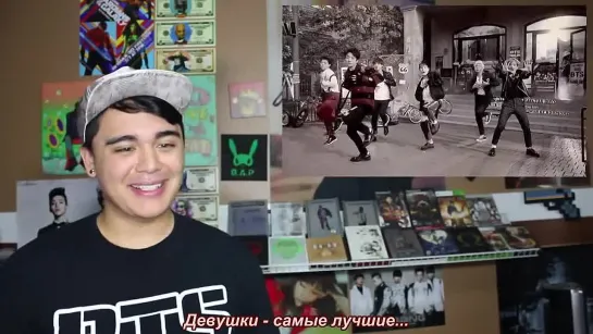 BTS - War of Hormones JRE MV Reaction (рус. саб.)