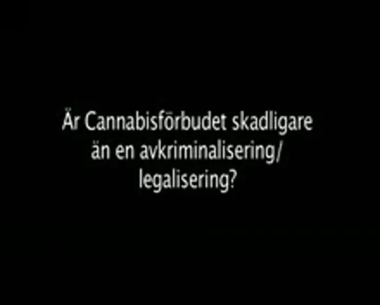 Alexander Bard: Cannabisförbud vs. Avkriminalisering