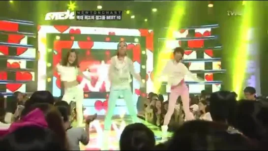 [PERF] 09.08.10 Minah, Jihae & Sojin - I’m Your Girl (SES) @ tvN Music Show Newton