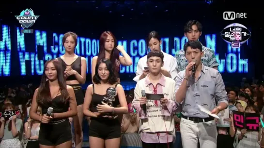 160714 Sistar 'I like That' No.1 Last Week @Mnet MCountdown