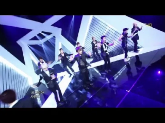 Super Junior - Sexy, Free & Single on Music Core 7 July 2012