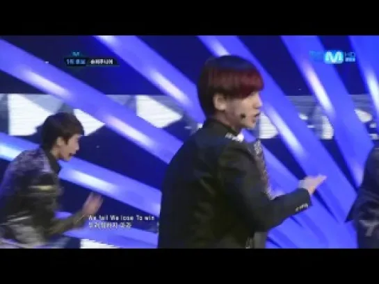 Super Junior - Sexy, Free & Single on Mnet M!Countdown 12 July 2012