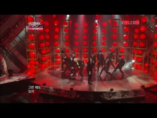 Super Junior - Superman + Mr. Simple on Music Bank 5 August 2011