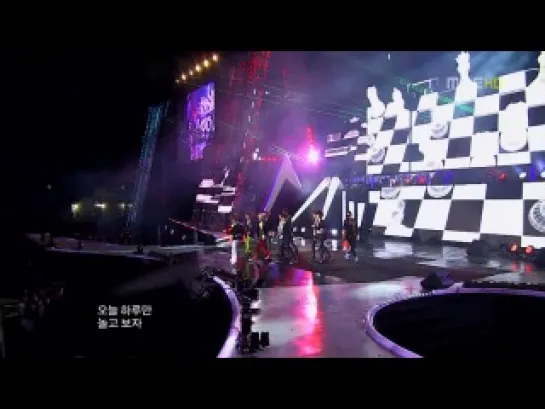 Super Junior - Superman + Mr. Simple on MBC Incheon Music Wave 15 August 2011