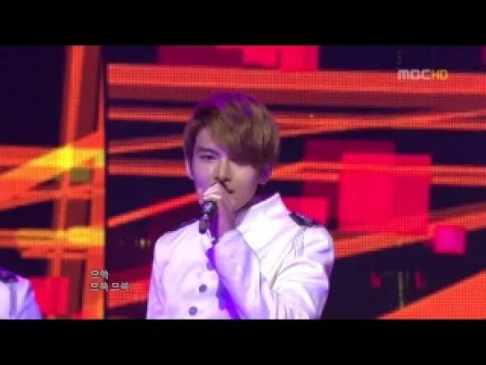 Super Junior - Sorry Sorry + Bonamana on MBC Gayo Festival 31 December 2010