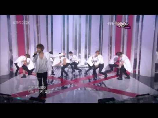 Super Junior - No Other on Music Bank 2 July 2010