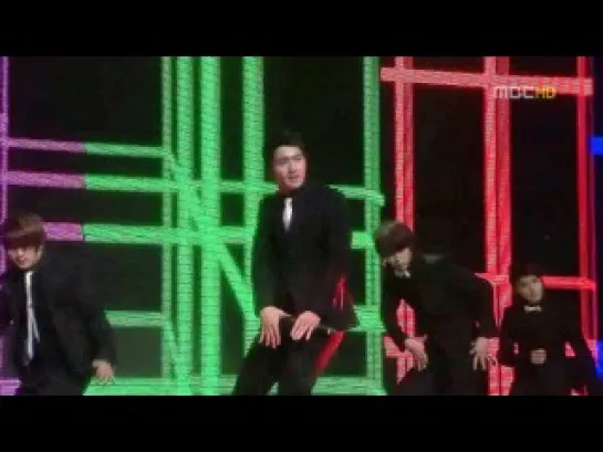 Super Junior - Sorry Sorry [Remix] & It`s You (Neorago) on MBC Gayo Daejun 31 December 2009