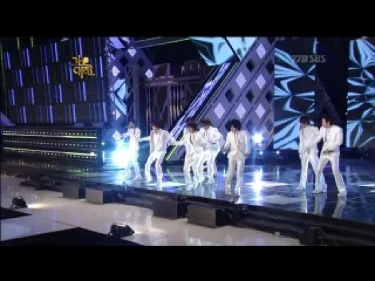 Super Junior - Sorry Sorry & It`s You on Gayo Daejun 29 December 2009