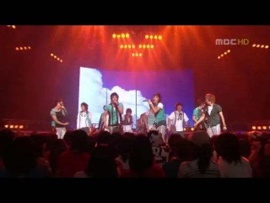 Super Junior  - Dancing Out on Music Core 26 August 2006