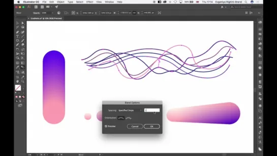 13   Creating Gradients Using the Blend Tool