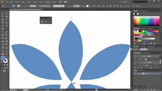 6.5 Использование инструментов Scissors и Knife. Уроки Adobe Illustrator