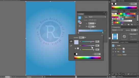 5.8 Создание и редактирование градиентов. Уроки Adobe Illustrator