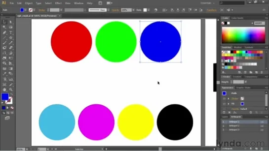 4.1 RGB или CMYK. Уроки Adobe Illustrator