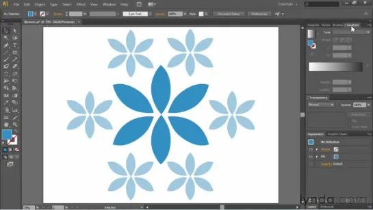 1.6 Создание и сохранение рабочих обстановок. Уроки Adobe Illustrator