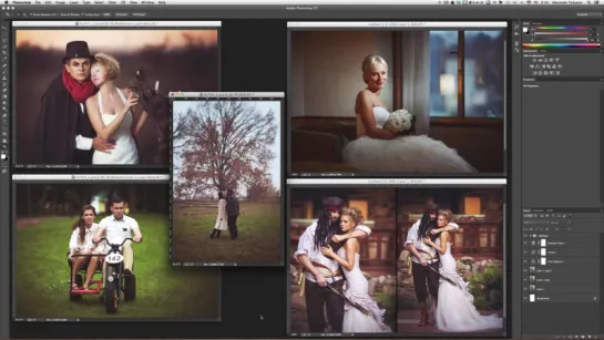 12 Saduint  Wedding Grading  Photoshop Tutorial