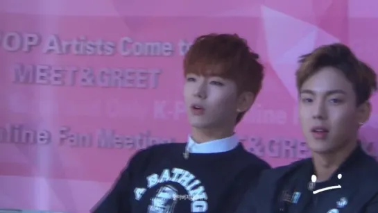 [FC|VK][22.09.2015] MEET  GREET (Kihyun)