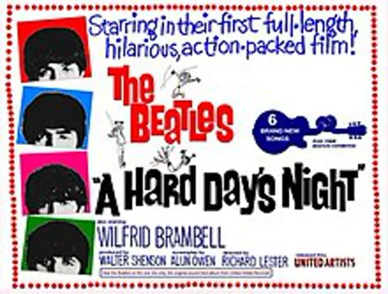 The Beatles: A Hard Day's Night (film) ©1964